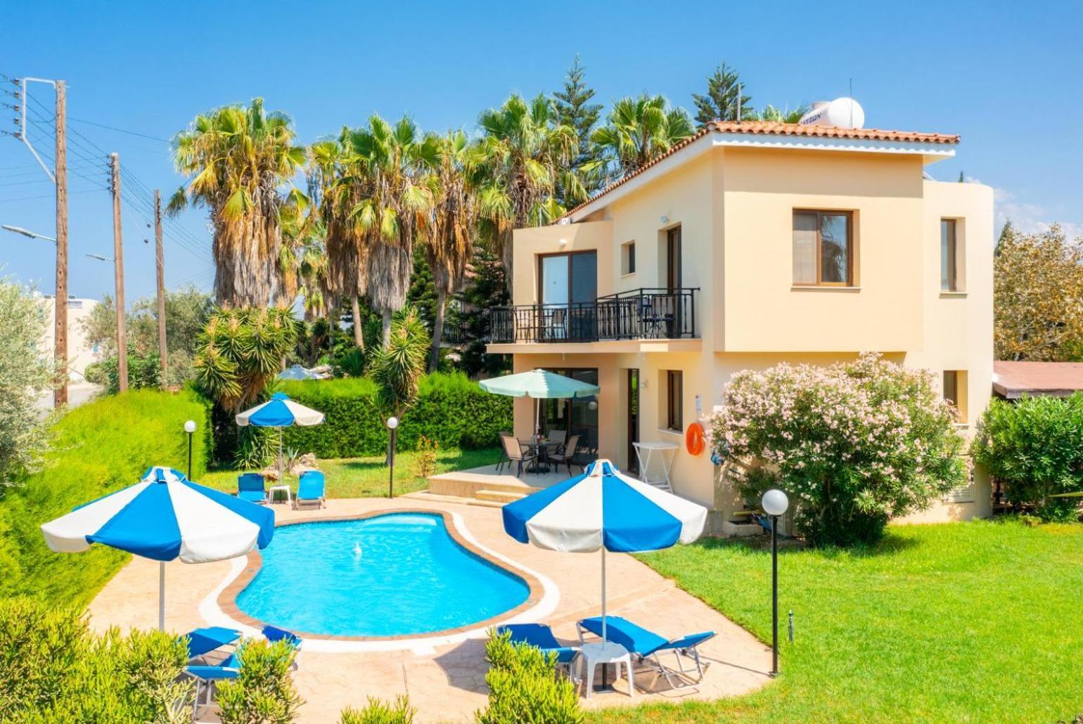 Villa Halima Fostira Polis Exterior foto
